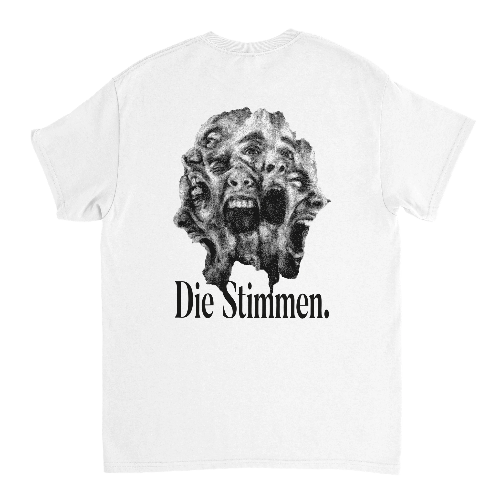 DIE STIMMEN BACKPRINT T - SHIRT - LetztesHemd