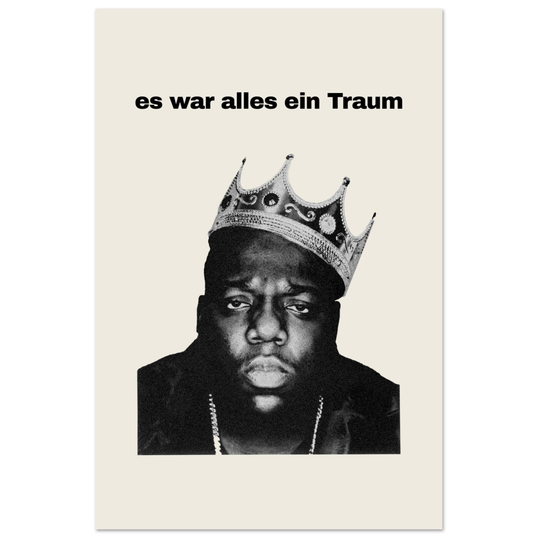 Es war alles ein Traum Poster - Print Material - LetztesHemd