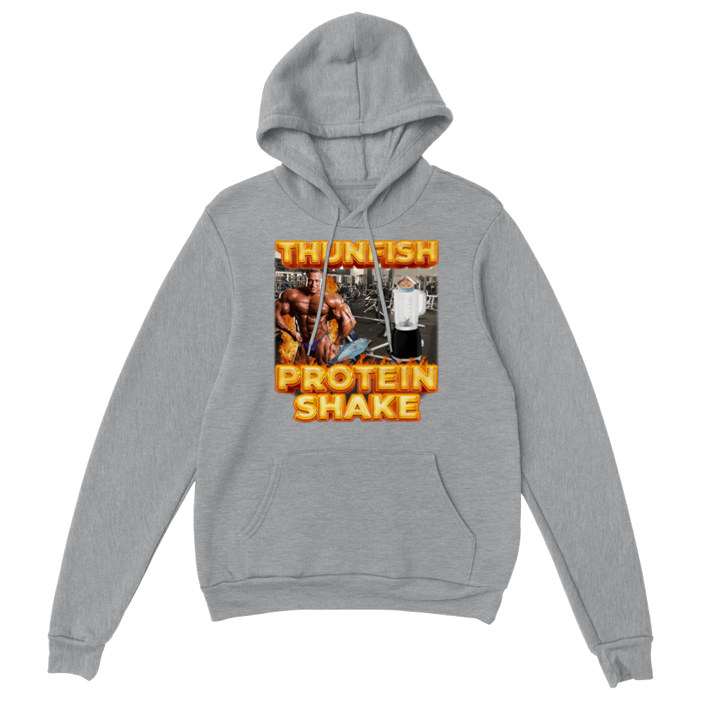 THUNFISCH PROTEINSHAKE HOODIE - LetztesHemd