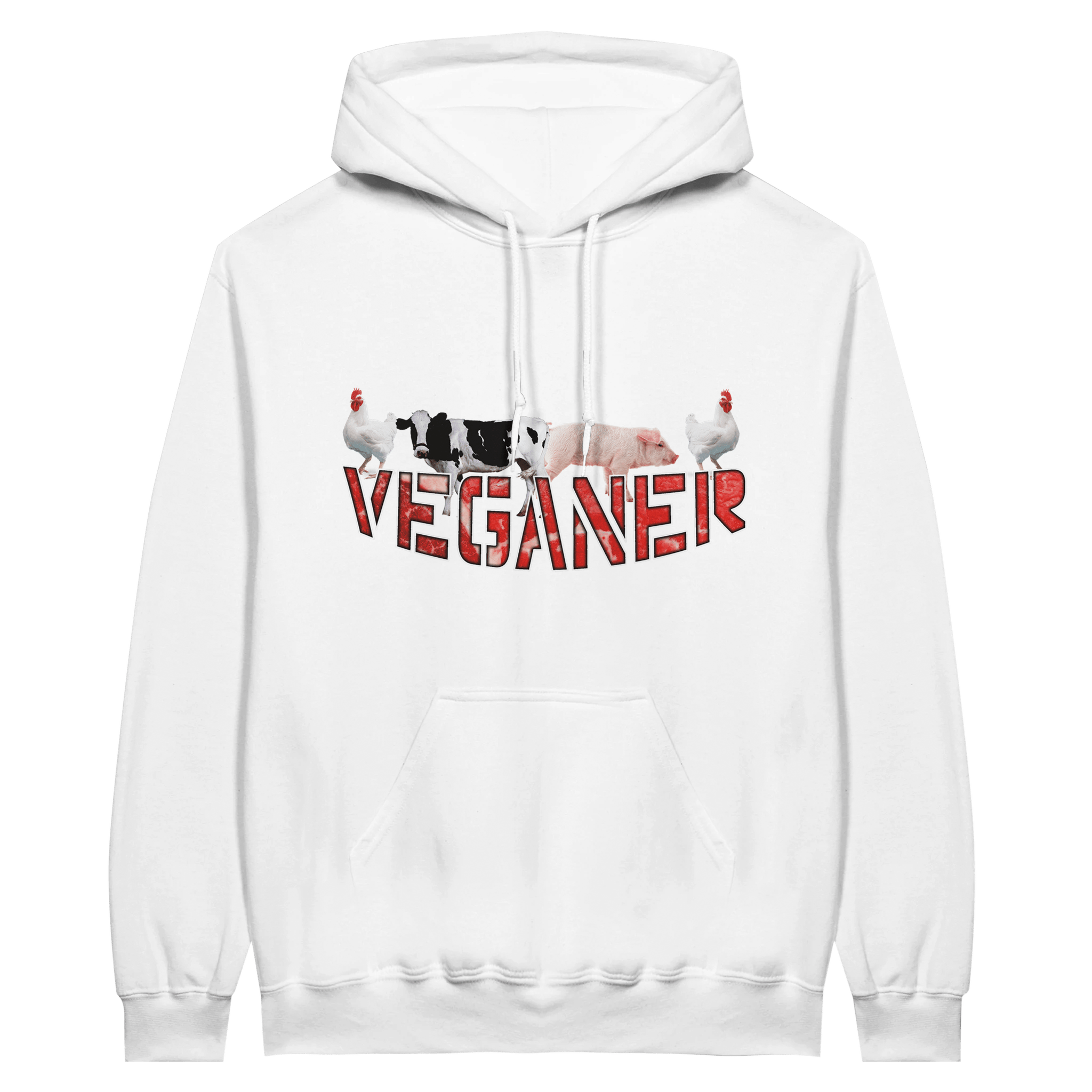 ANTI VEGANER HOODIE - LetztesHemd