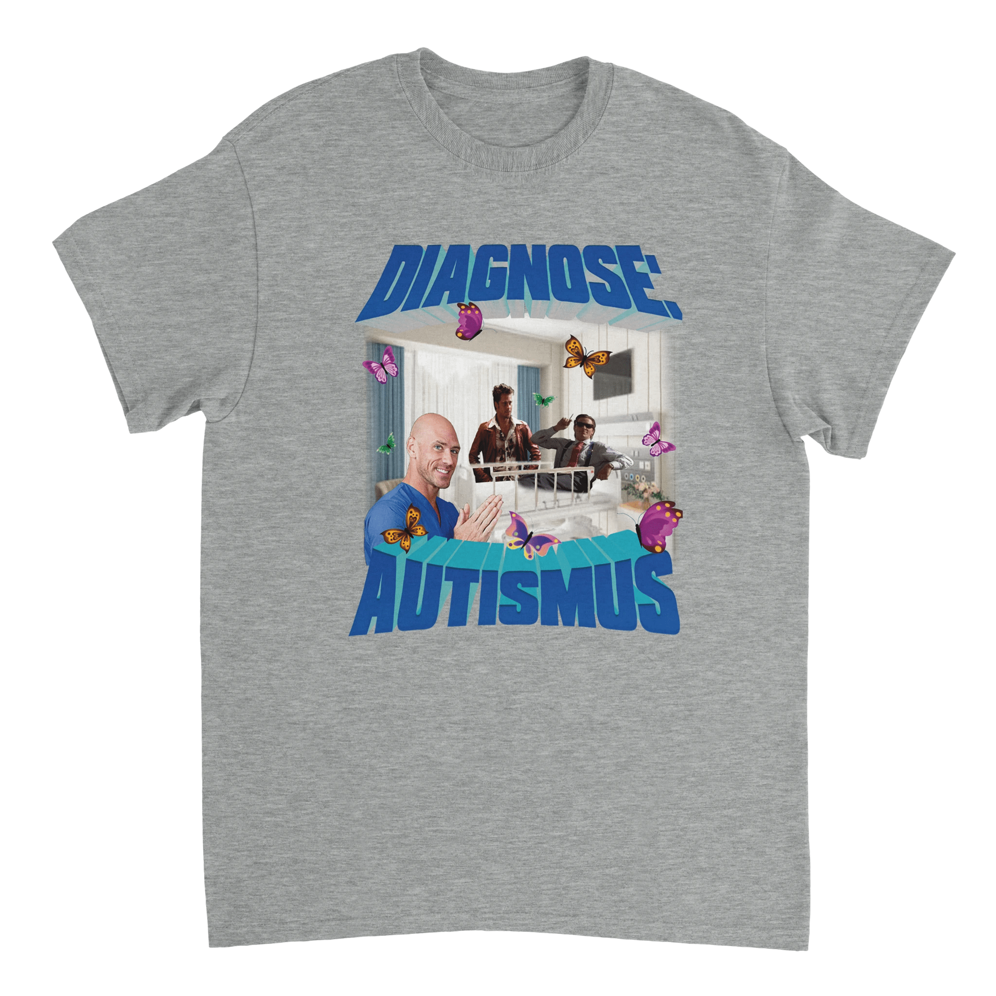 DIAGNOSE: AUTISMUS T - SHIRT - LetztesHemd