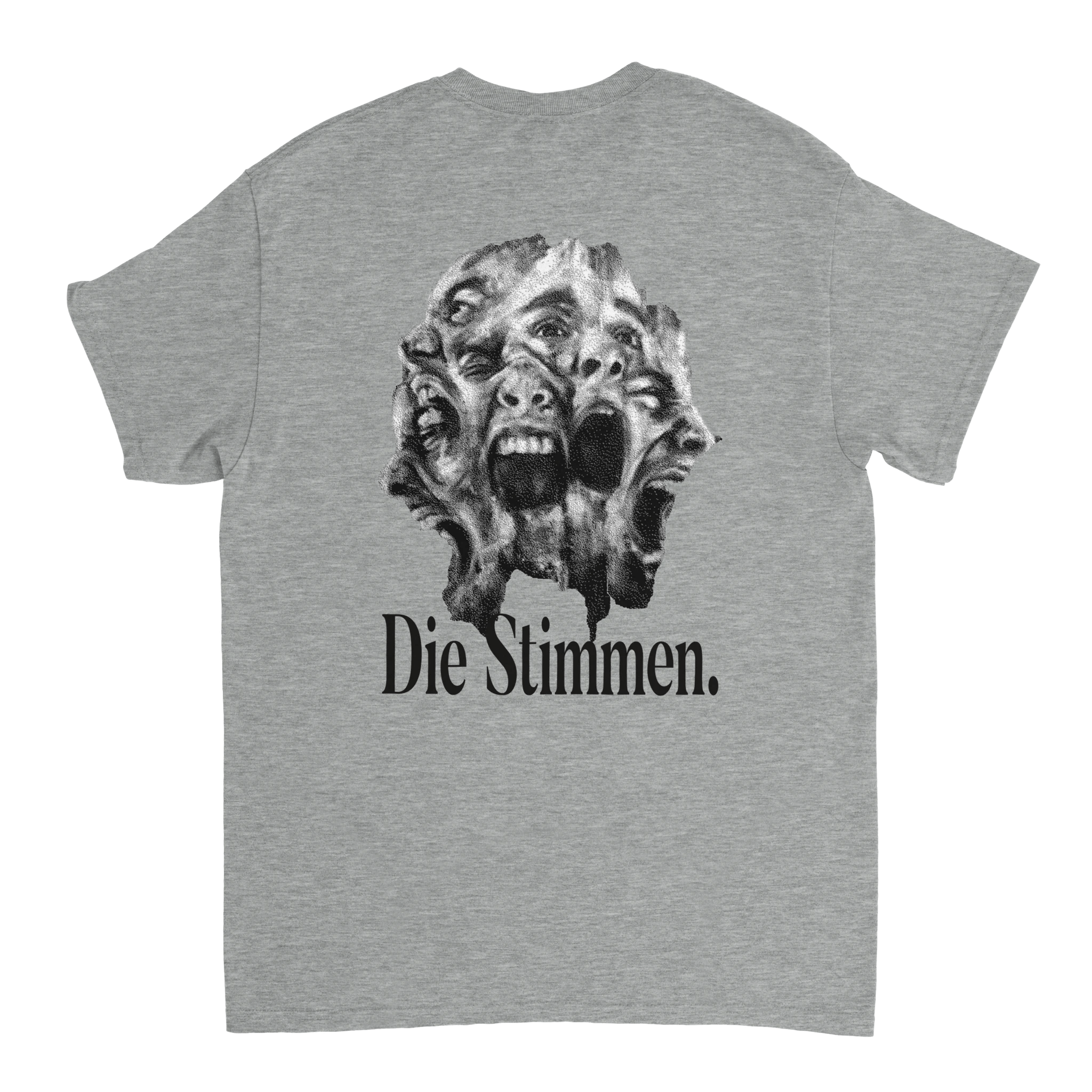 DIE STIMMEN BACKPRINT T - SHIRT - LetztesHemd
