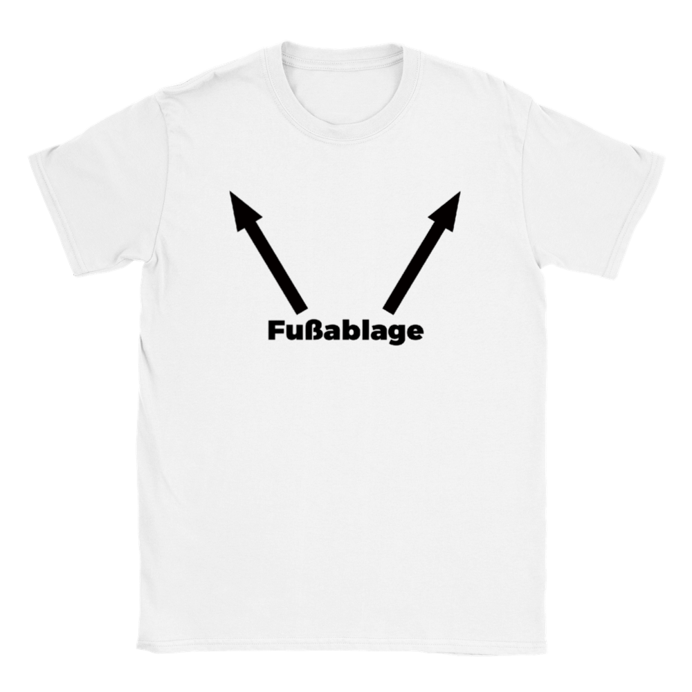 FUßABLAGE T - SHIRT - LetztesHemd