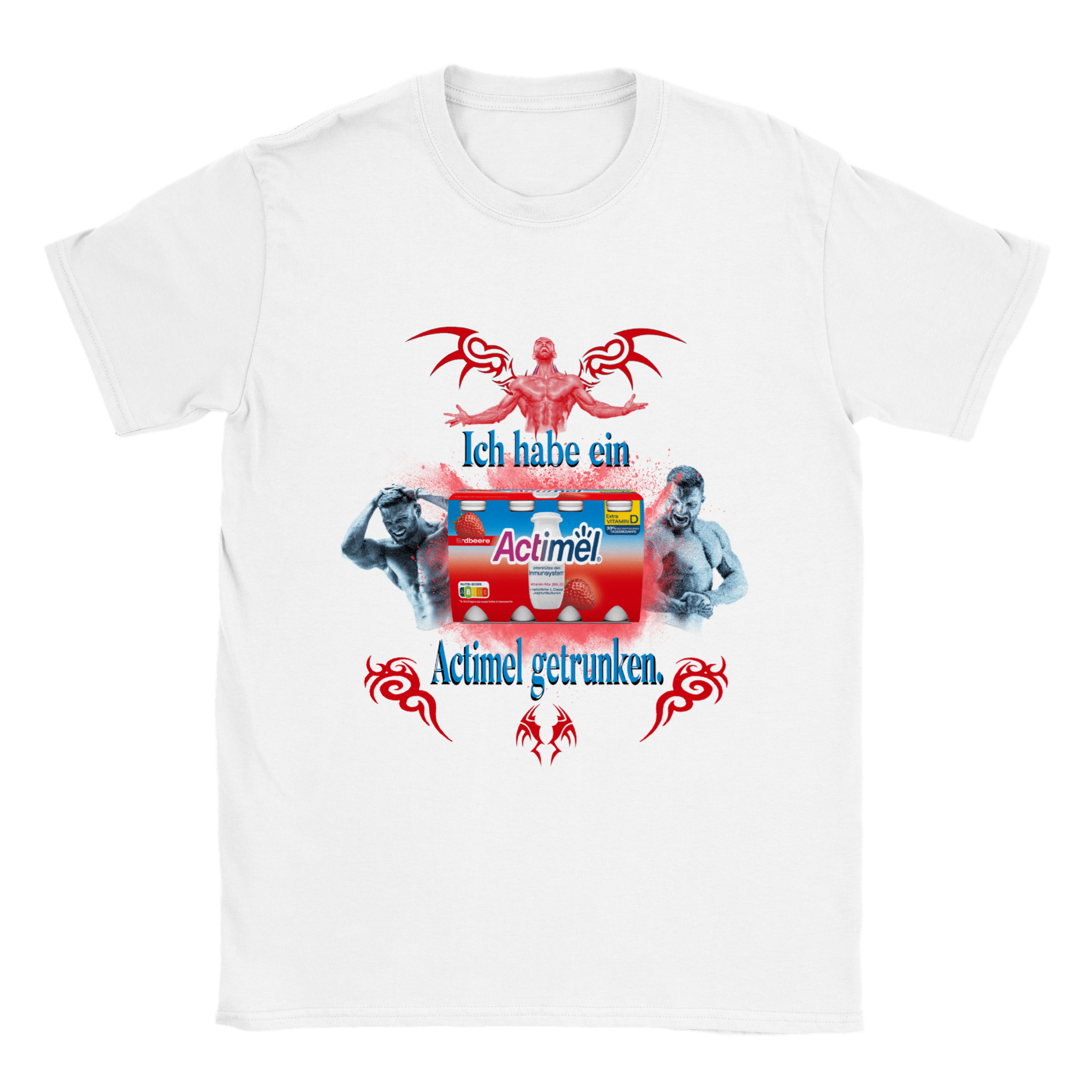 ICH HABE EIN ACTIMEL GETRUNKEN T - SHIRT - LetztesHemd