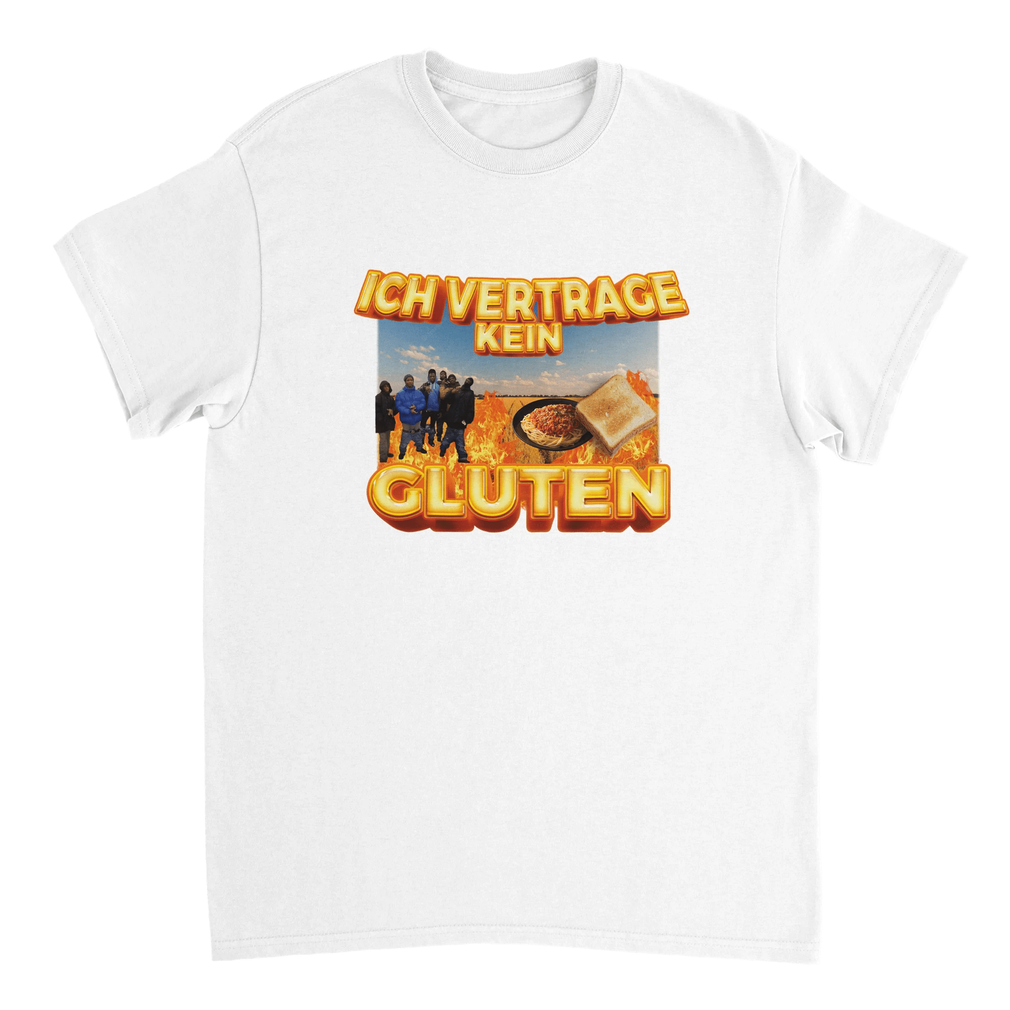 ICH VERTRAGE KEIN GLUTEN T - SHIRT - LetztesHemd