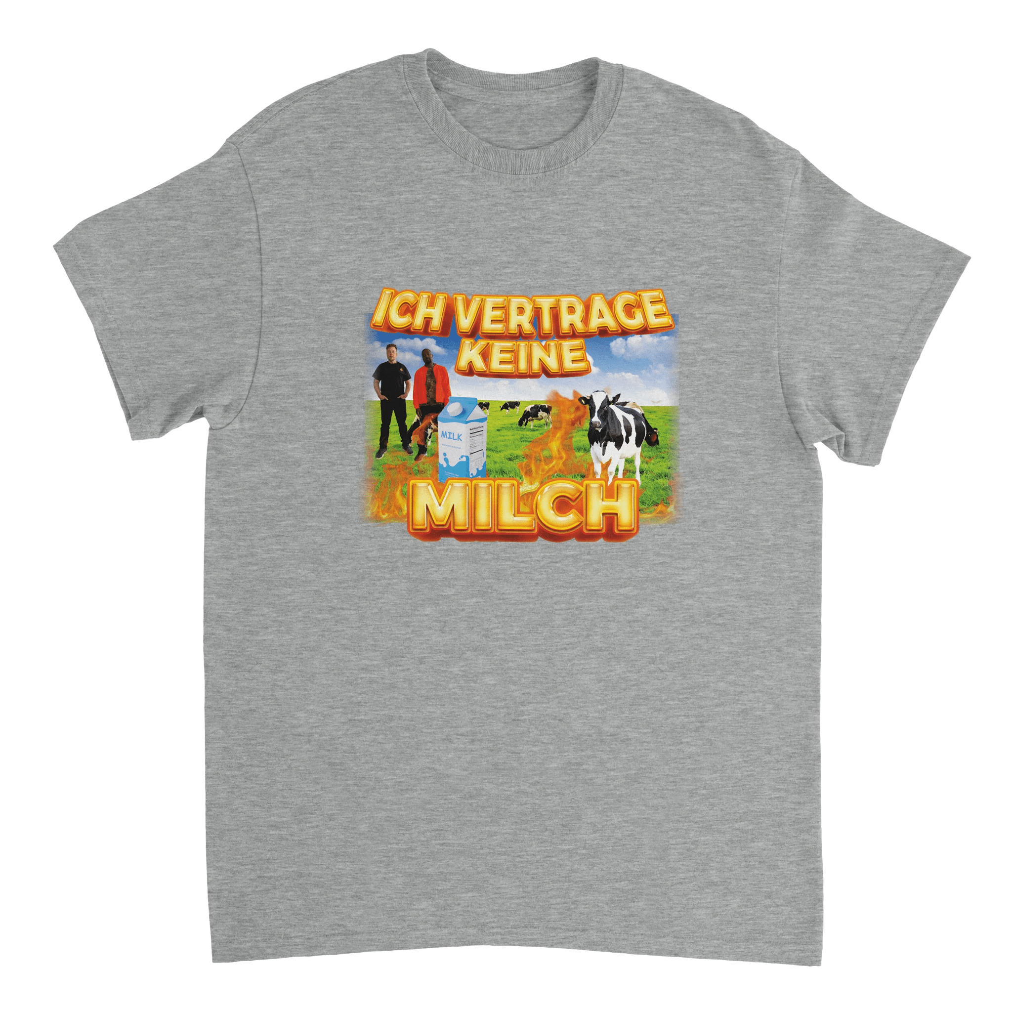 ICH VERTRAGE KEINE MILCH T - SHIRT - LetztesHemd
