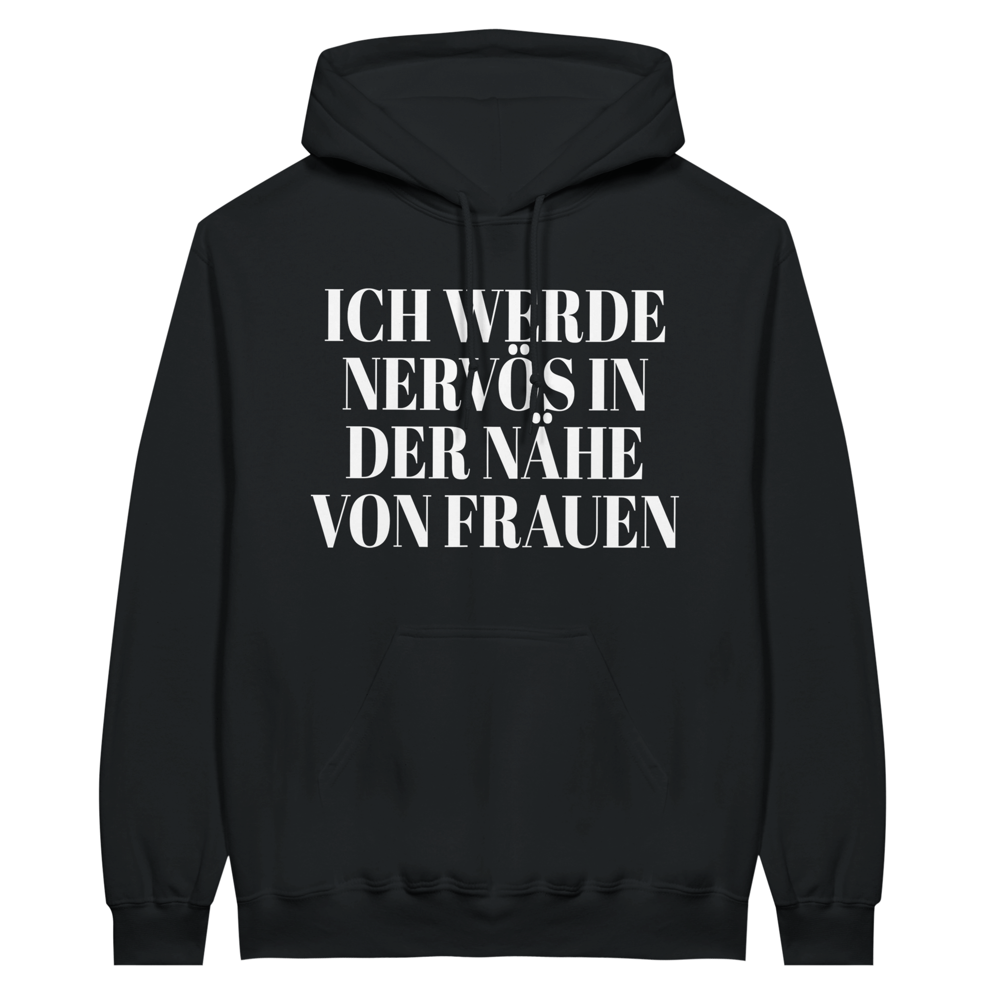 ICH WERDE NERVÖS IN DER NÄHE VON FRAUEN HOODIE - LetztesHemd