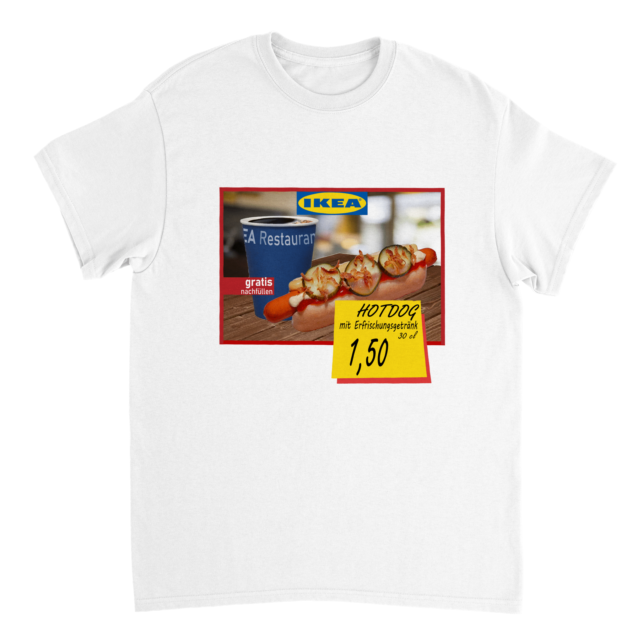 IKEA HOTDOG T - SHIRT - LetztesHemd
