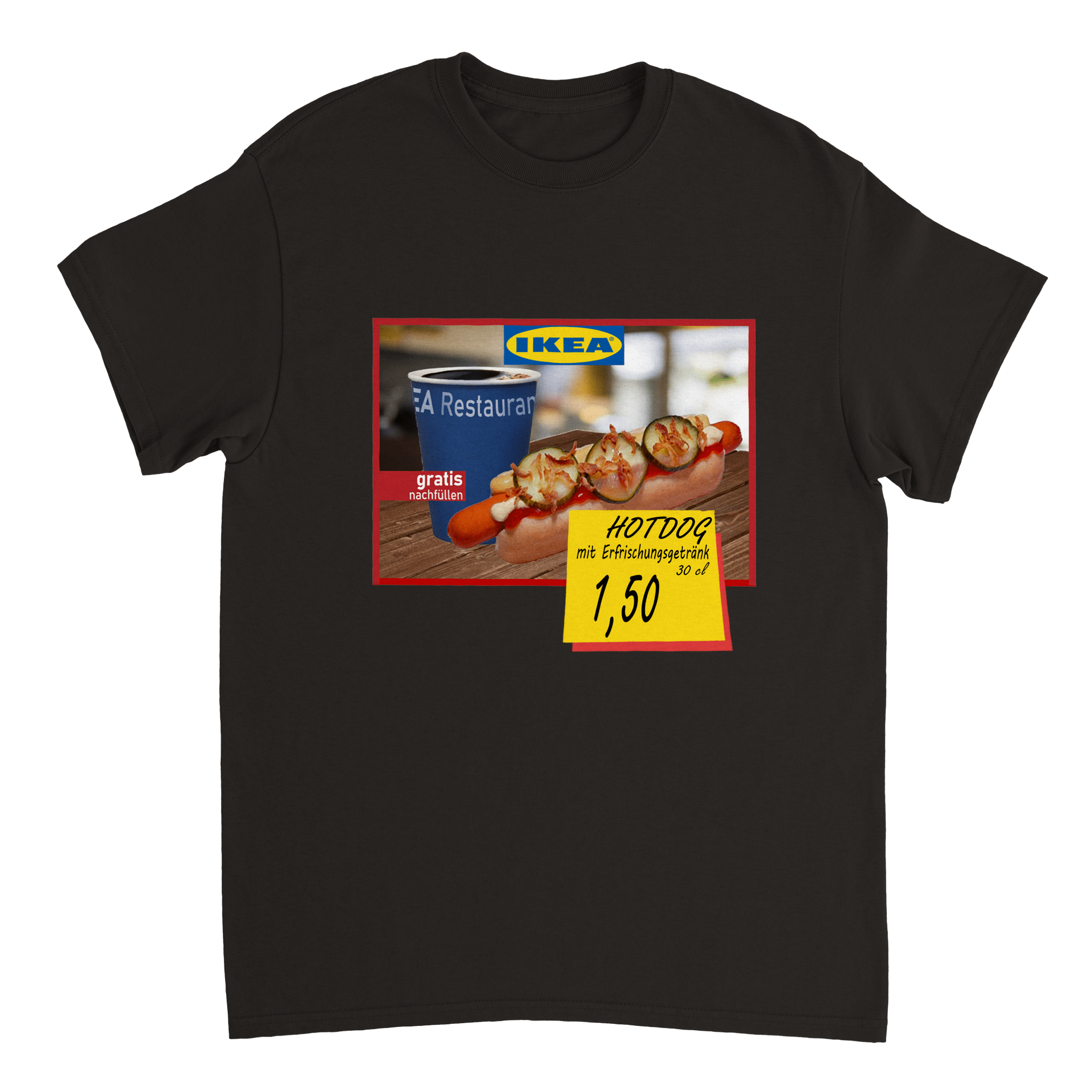 IKEA HOTDOG T - SHIRT - LetztesHemd