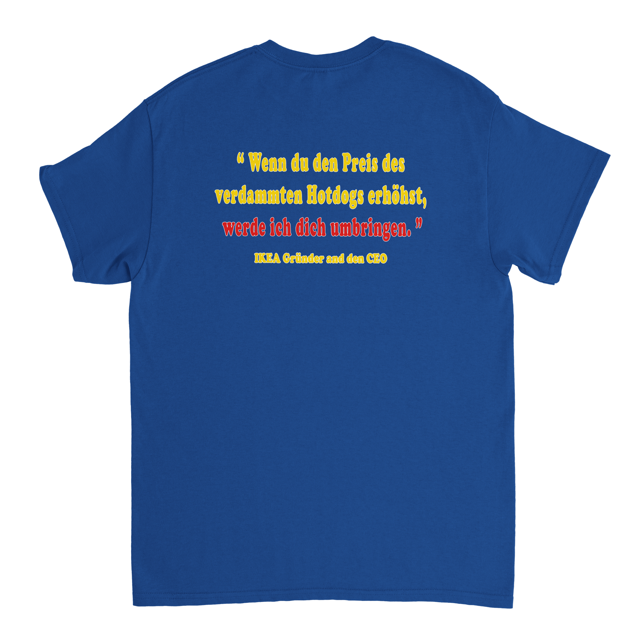 IKEA HOTDOG T - SHIRT - LetztesHemd