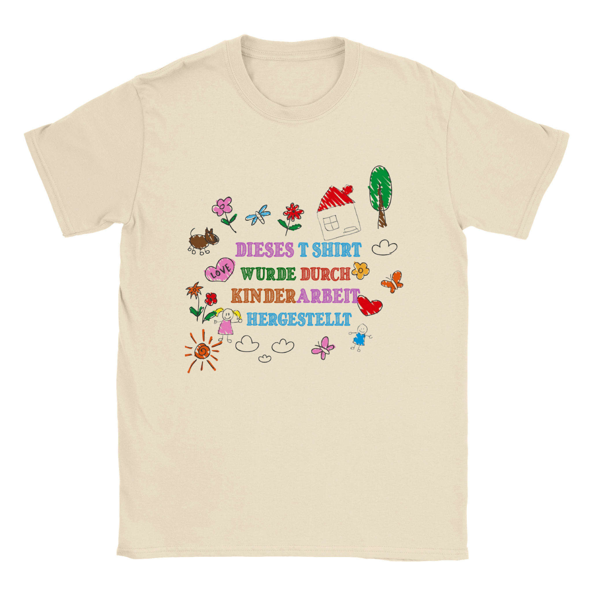 KINDERARBEIT DESIGN T - SHIRT - LetztesHemd