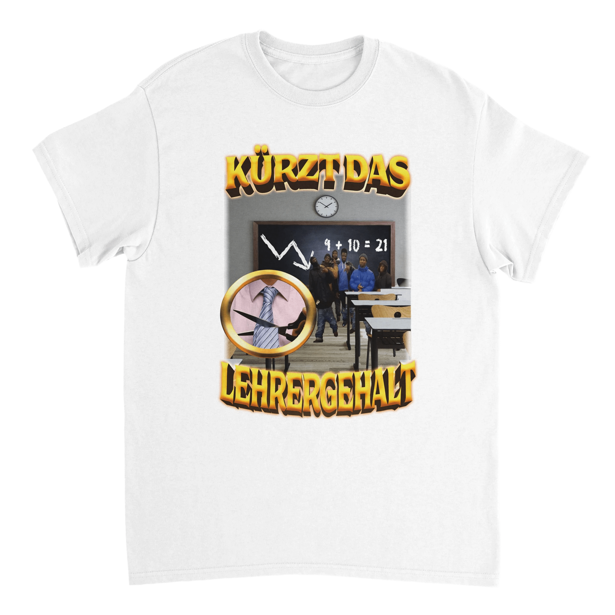 KÜRZE DAS LEHRERGEHALT DESIGN T - SHIRT - LetztesHemd