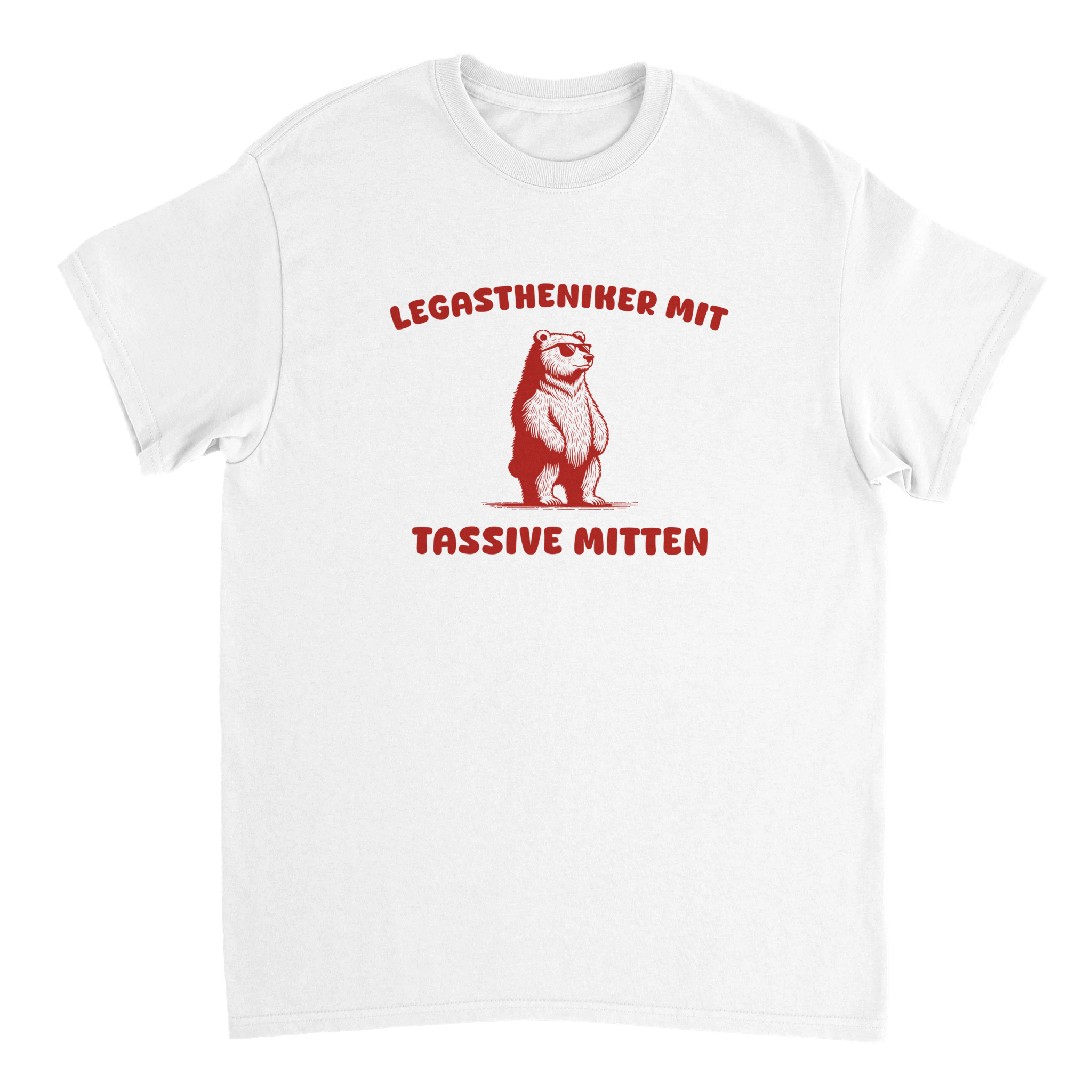 LEGASTHENIKER MIT TASSIVE MITTEN T - SHIRT - LetztesHemd