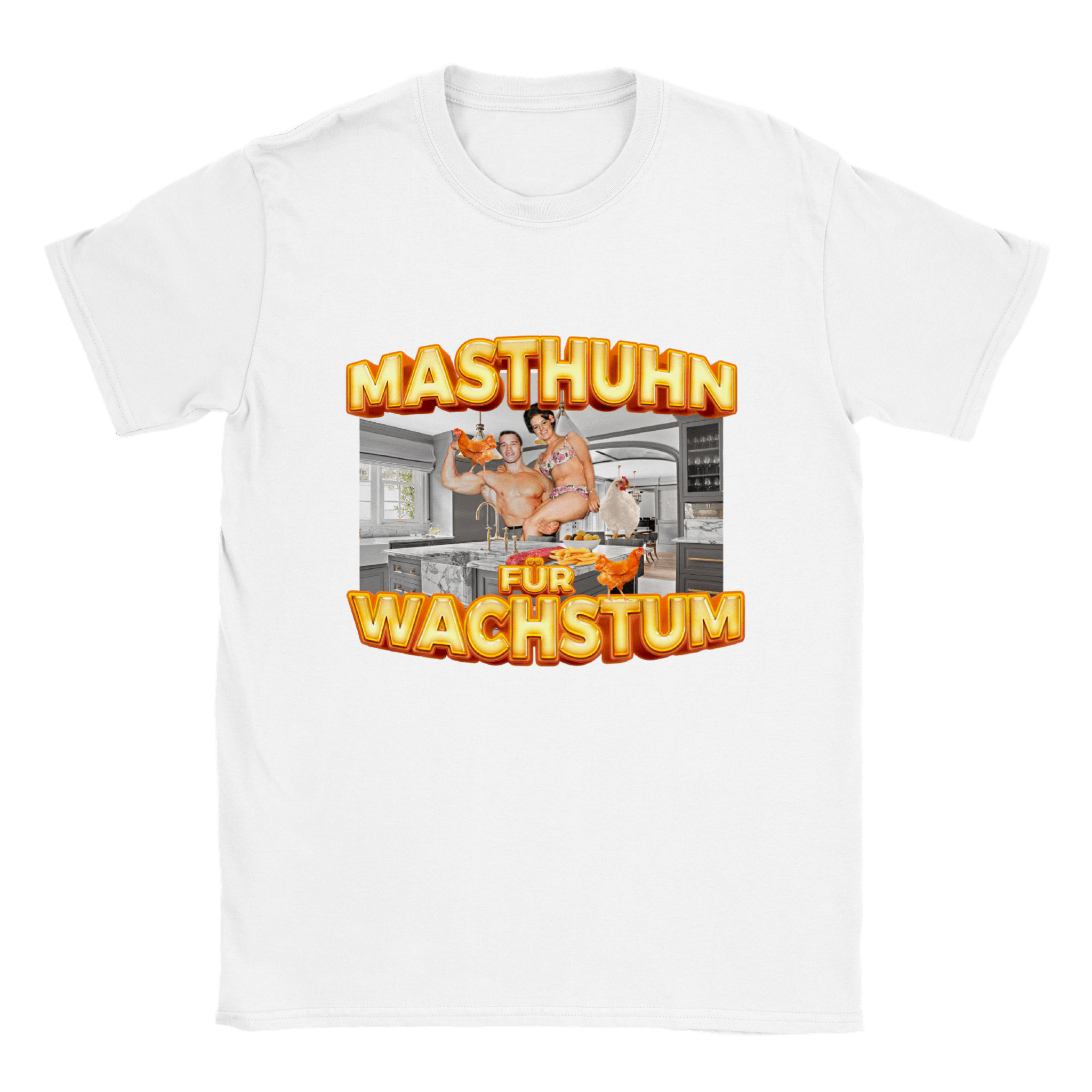 MASTHUHN FÜR WACHSTUM T - SHIRT - LetztesHemd