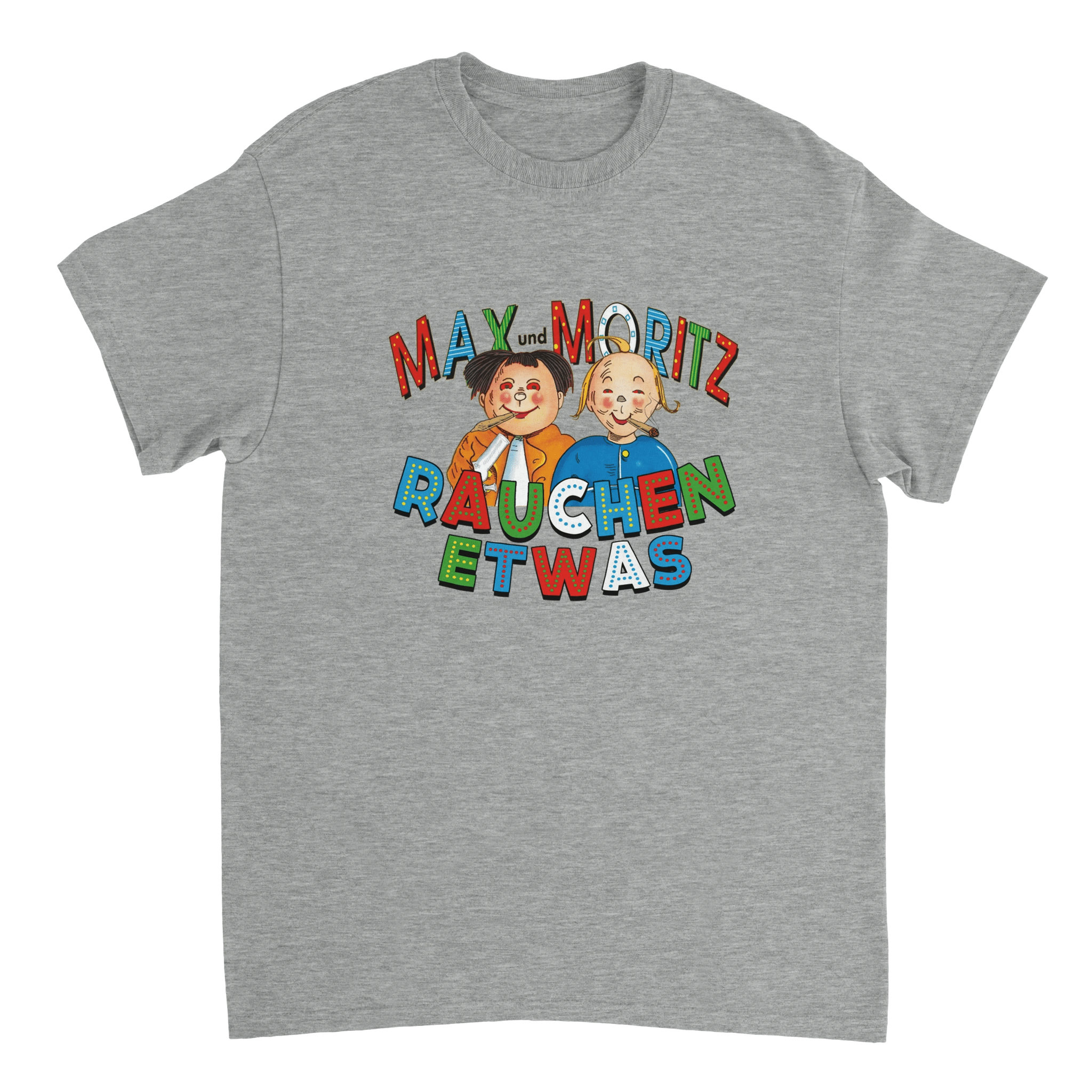 MAX UND MORITZ RAUCHEN ETWAS T - SHIRT - LetztesHemd