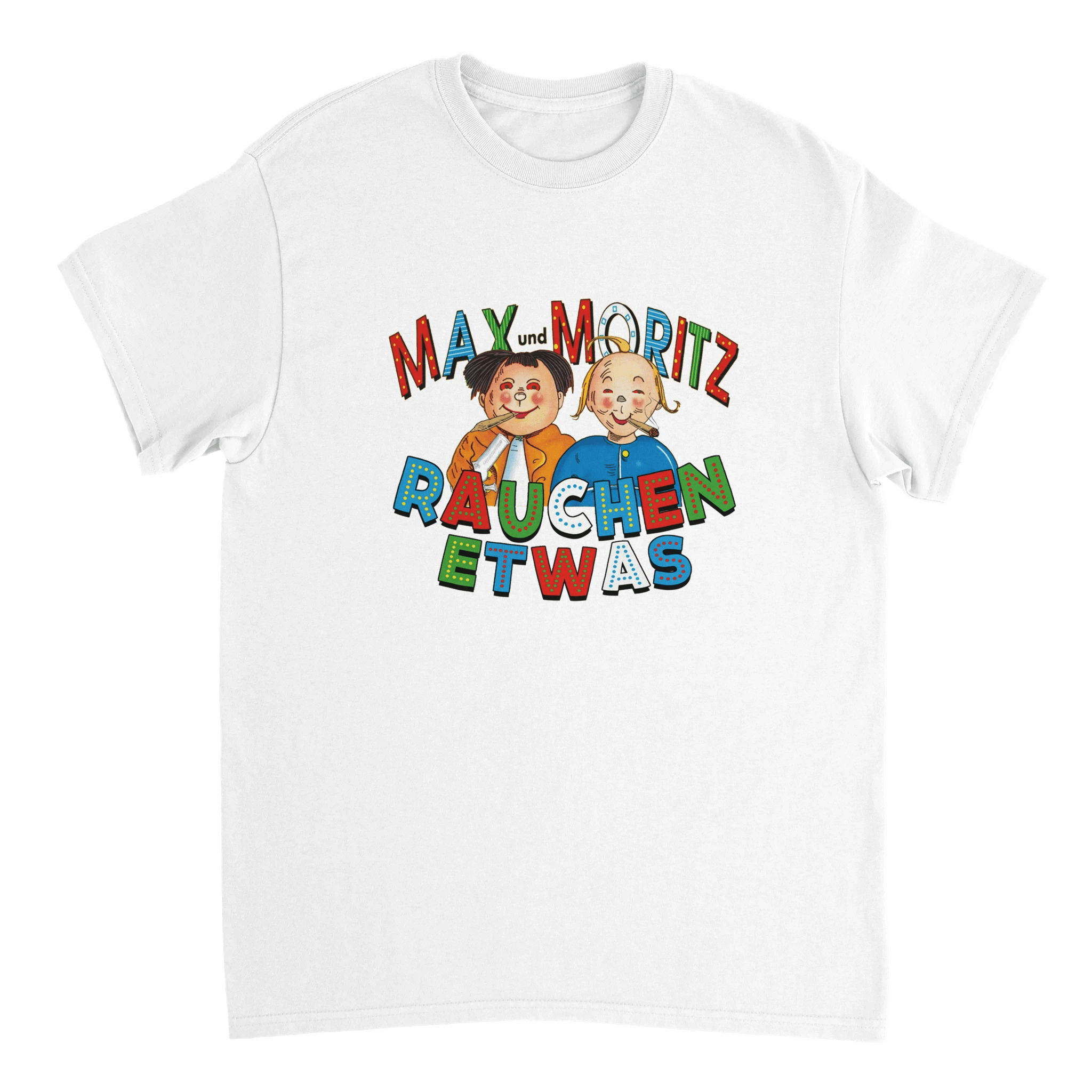MAX UND MORITZ RAUCHEN ETWAS T - SHIRT - LetztesHemd