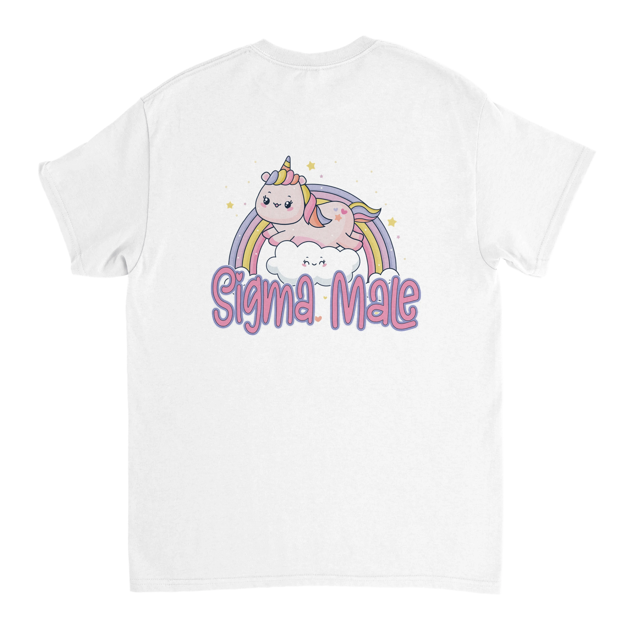 SIGMA MALE BACKPRINT T - SHIRT - LetztesHemd