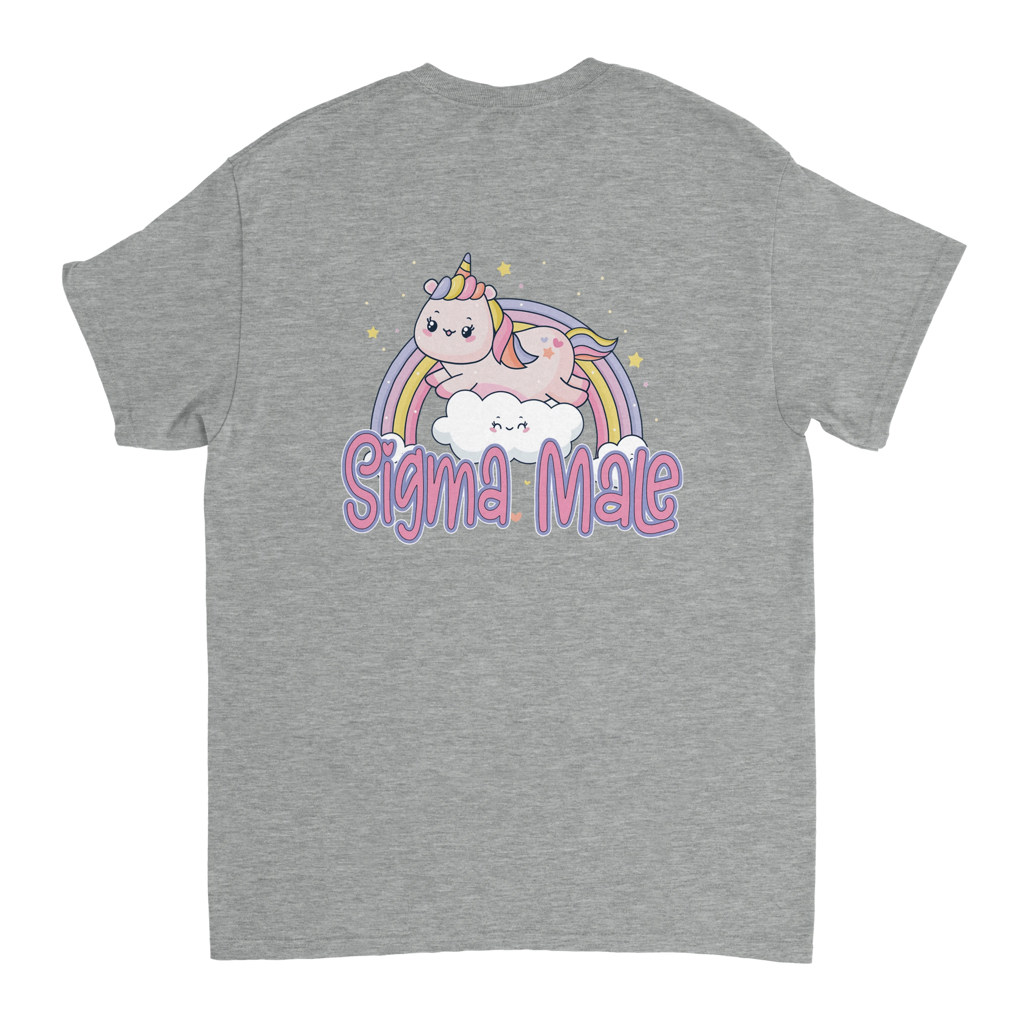 SIGMA MALE BACKPRINT T - SHIRT - LetztesHemd
