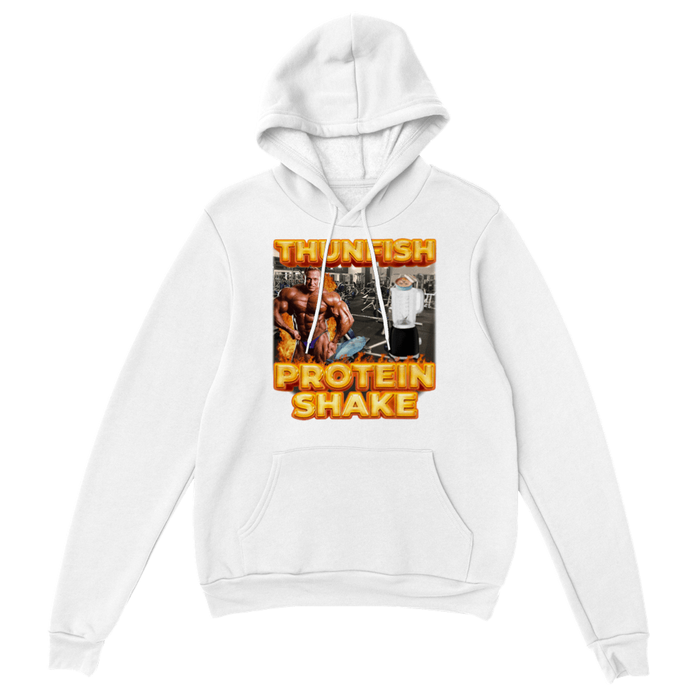 THUNFISCH PROTEINSHAKE HOODIE - LetztesHemd