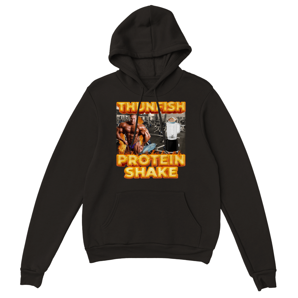 THUNFISCH PROTEINSHAKE HOODIE - LetztesHemd