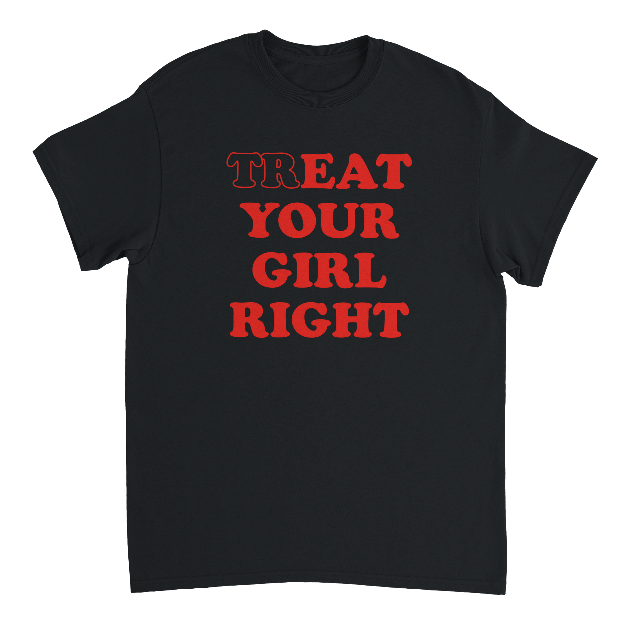 TREAT YOUR GIRL RIGHT T - SHIRT - LetztesHemd