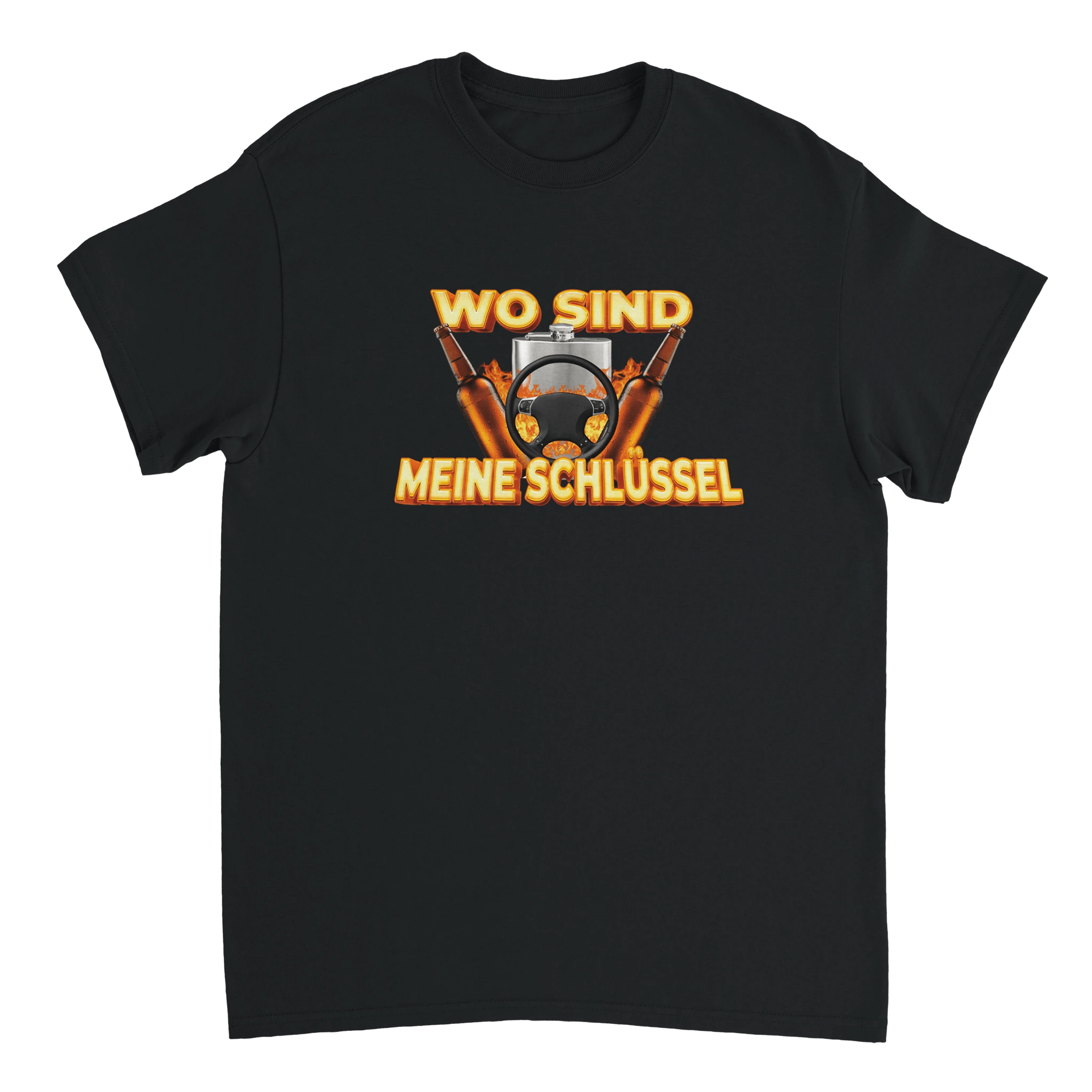 WO SIND MEINE SCHLÜSSEL T - SHIRT - LetztesHemd