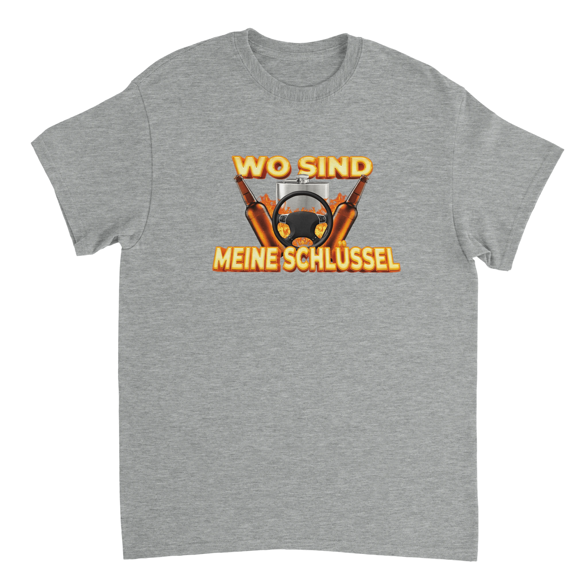 WO SIND MEINE SCHLÜSSEL T - SHIRT - LetztesHemd