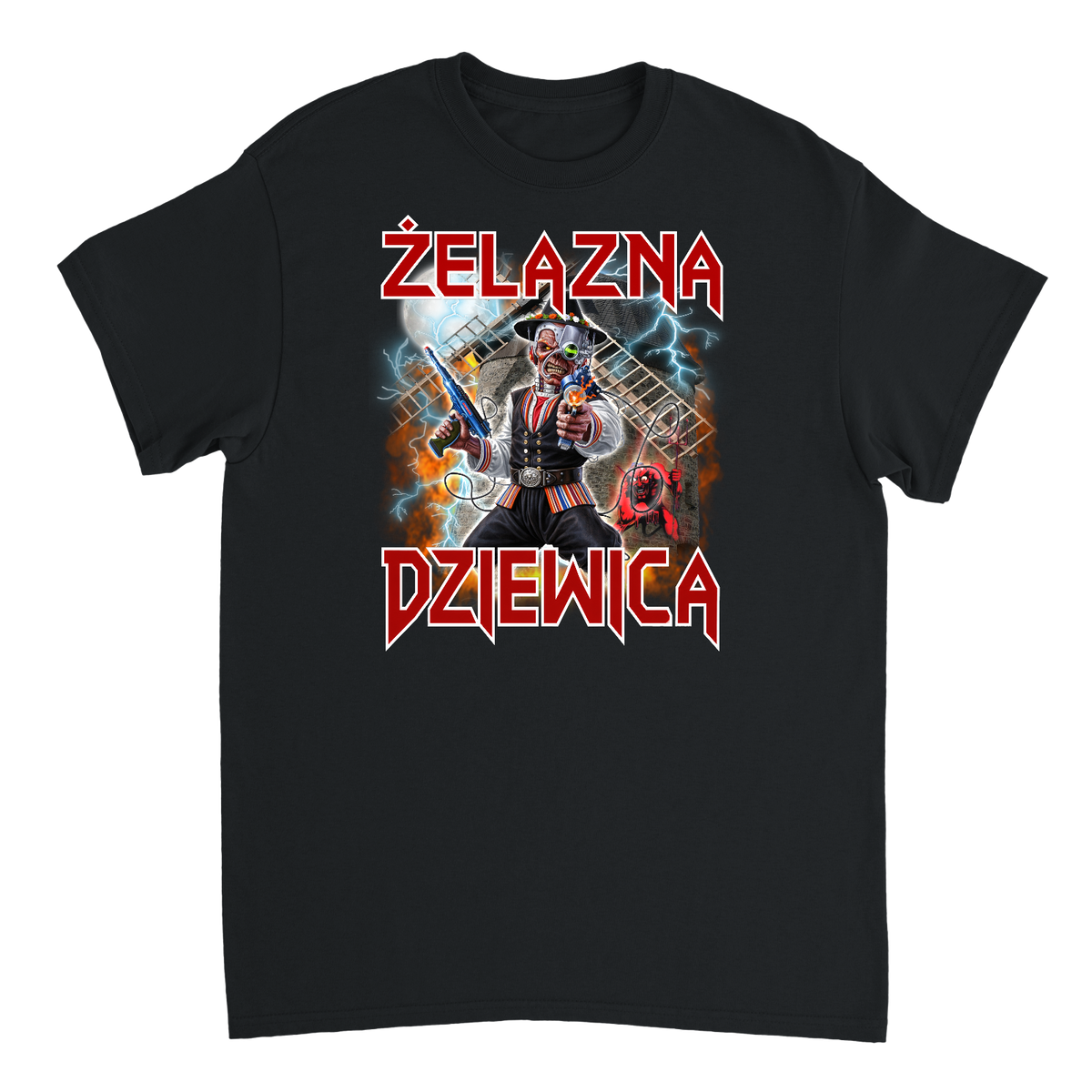Żelazna Dziewica Koszulka