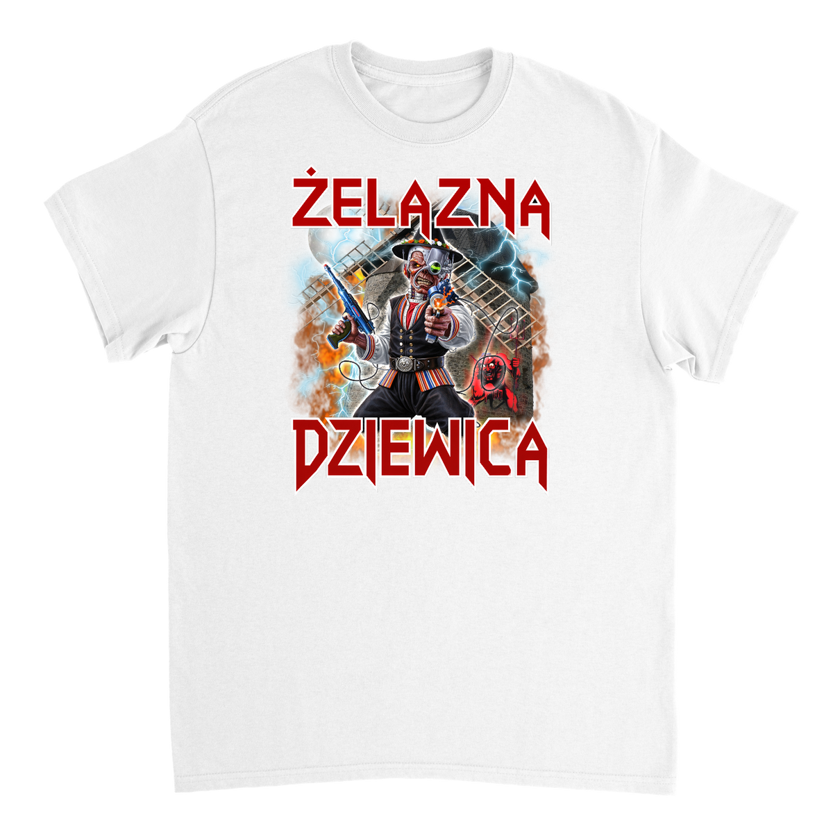 Żelazna Dziewica Koszulka